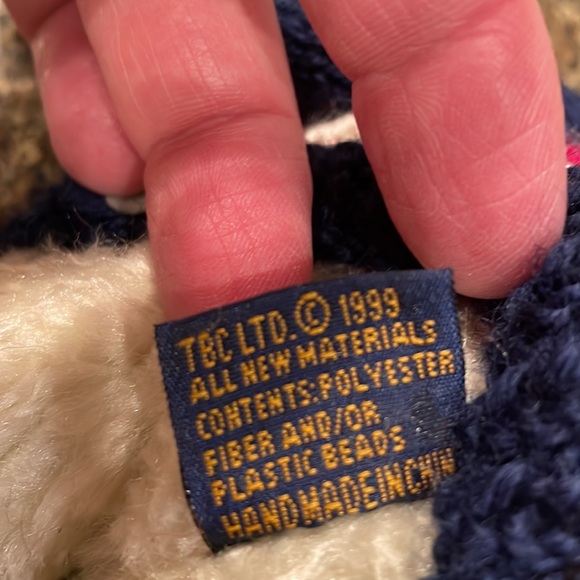 Vintage Boyds Bears Ethan Patriotic Sweater 9" NWT’s - Picture 6 of 8